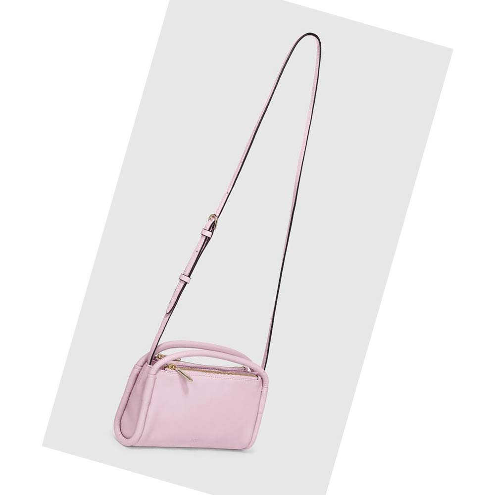 Ecco Contact Crossbody Axelväska Dam Rosa | SE 371YXF